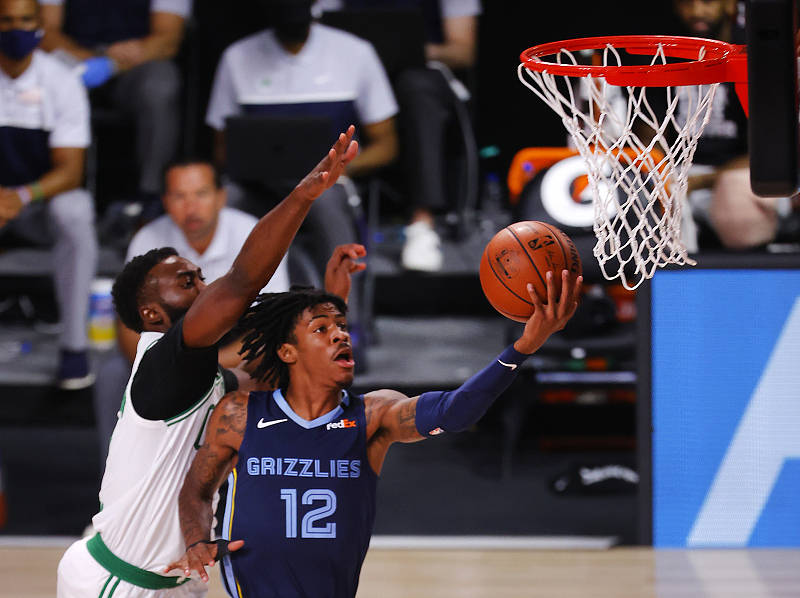  莫兰特闪电突破无解，灰熊掀翻凯尔特人