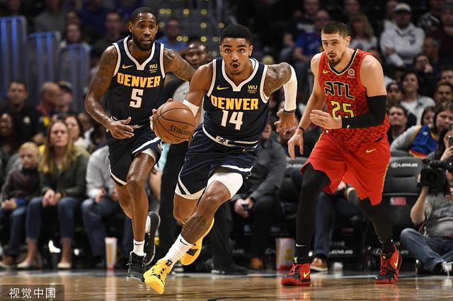  约基奇统治内线掘金豪取五连胜